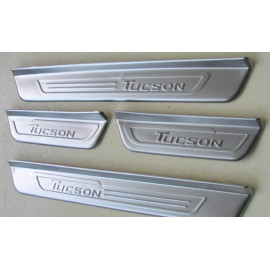 Накладки на пороги Hyundai Tucson 2017